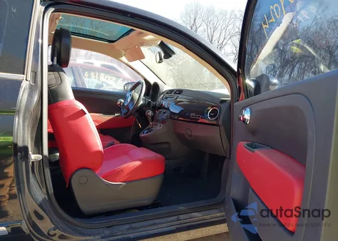 2013 Fiat 500 Lounge from USA, damaged, VIN 3C3CFFCR6DT580876